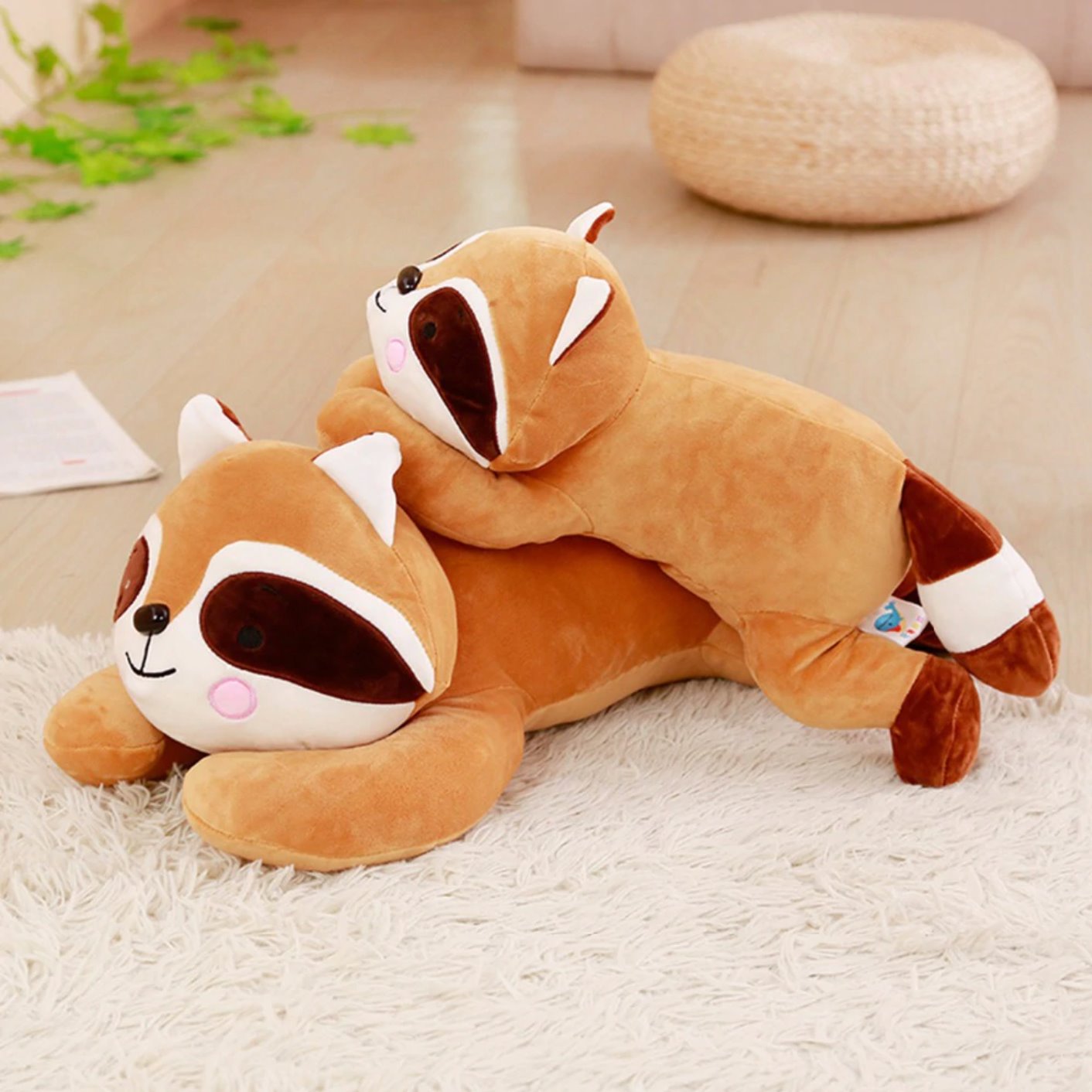 Cute Randy Raccoon Plush Toy