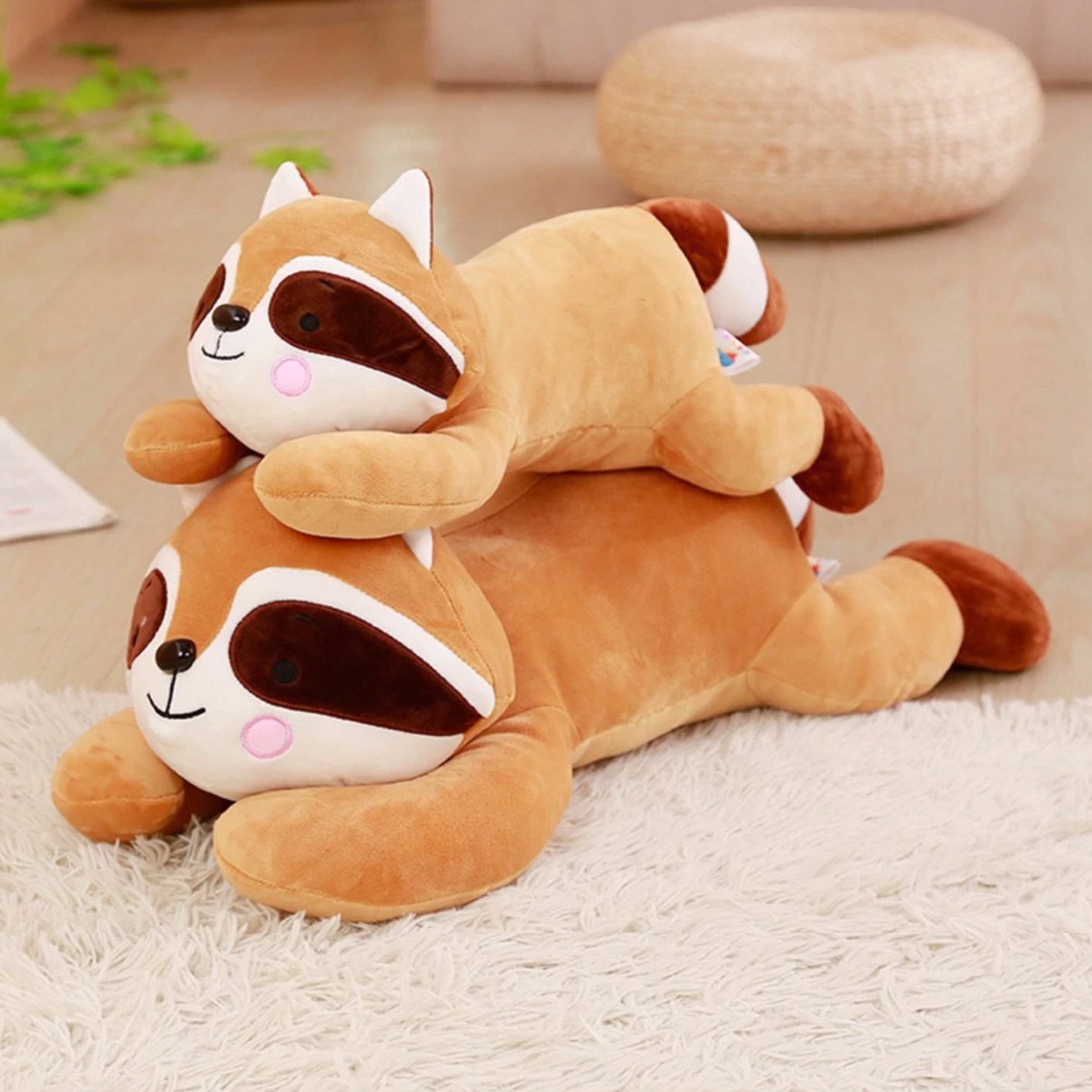 Cute Randy Raccoon Plush Toy