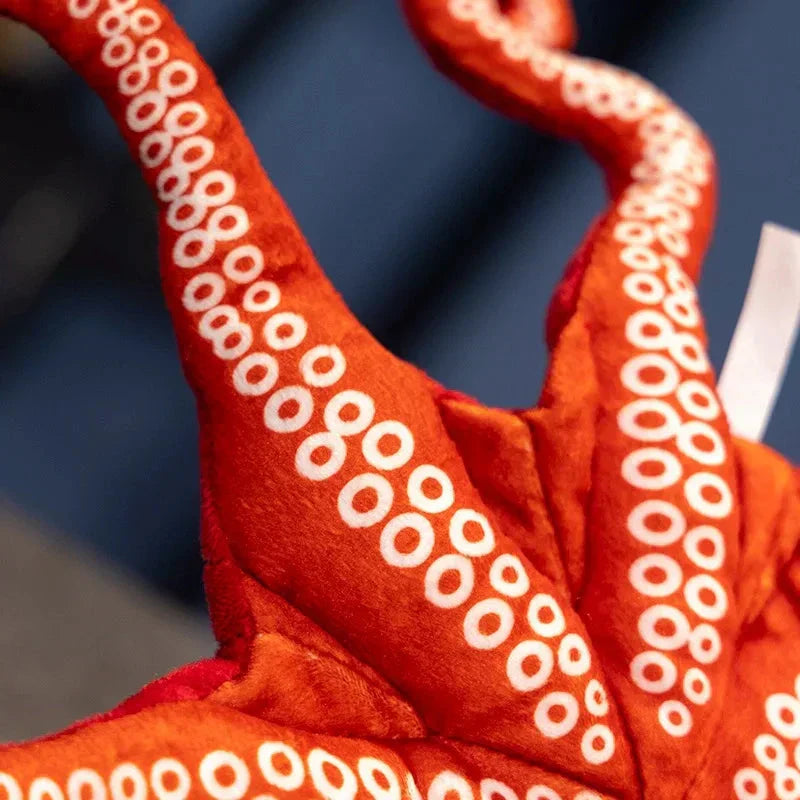 Colorful Realistic Octopus Soft Toy