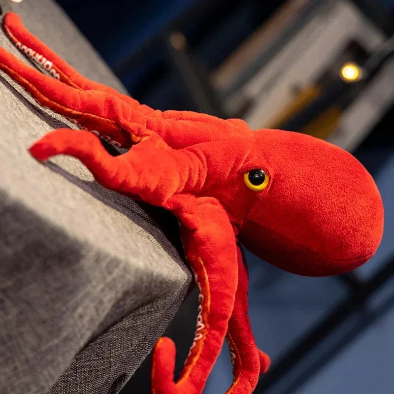 Colorful Realistic Octopus Soft Toy