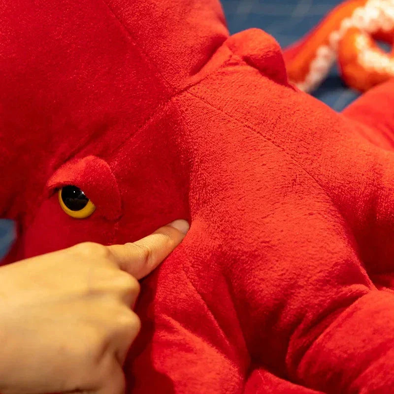 Colorful Realistic Octopus Soft Toy