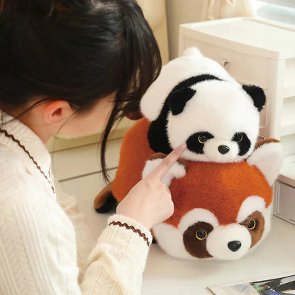 Cuddly Double Sided Red Panda Plush Toy