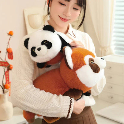 Cuddly Double Sided Red Panda Plush Toy