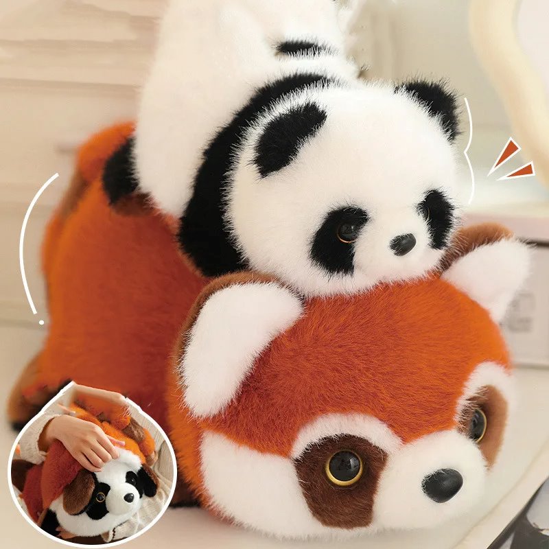 Cuddly Double Sided Red Panda Plush Toy