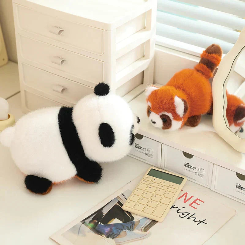 Cuddly Double Sided Red Panda Plush Toy