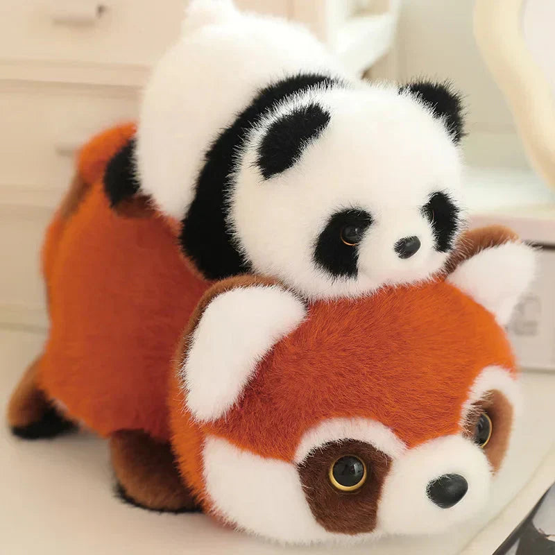 Cuddly Double Sided Red Panda Plush Toy