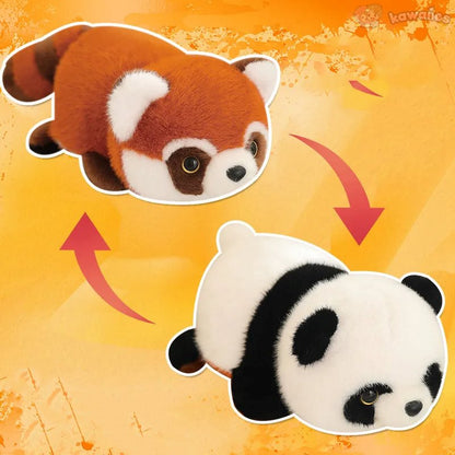 Cuddly Double Sided Red Panda Plush Toy