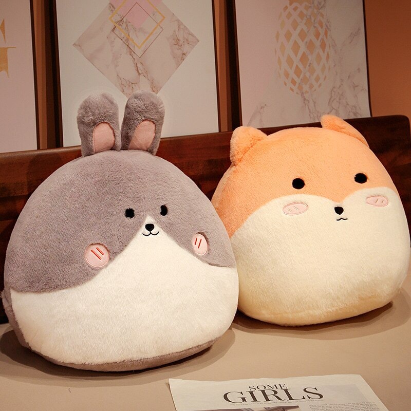 Cuddly Animal Soft Pillow Plush Toy Set