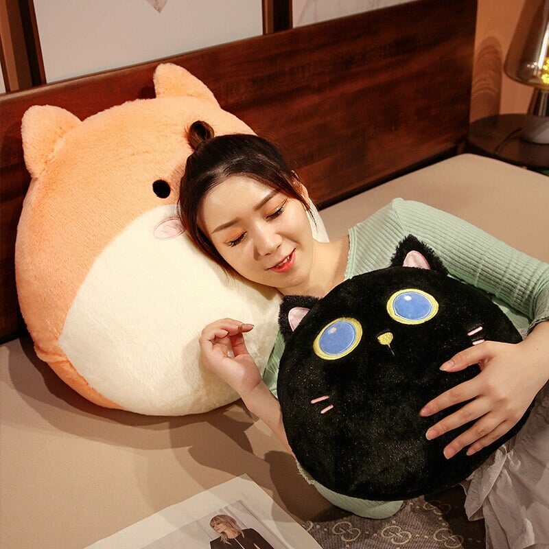 Cuddly Animal Soft Pillow Plush Toy Set