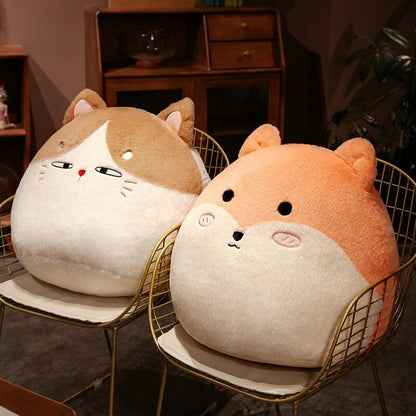 Cuddly Animal Soft Pillow Plush Toy Set