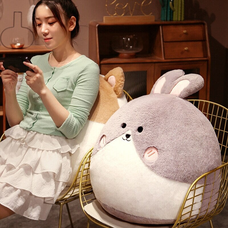 Cuddly Animal Soft Pillow Plush Toy Set