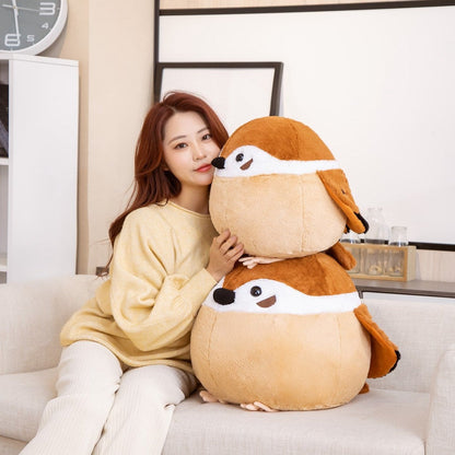 Soft Round Bird Plush Toys