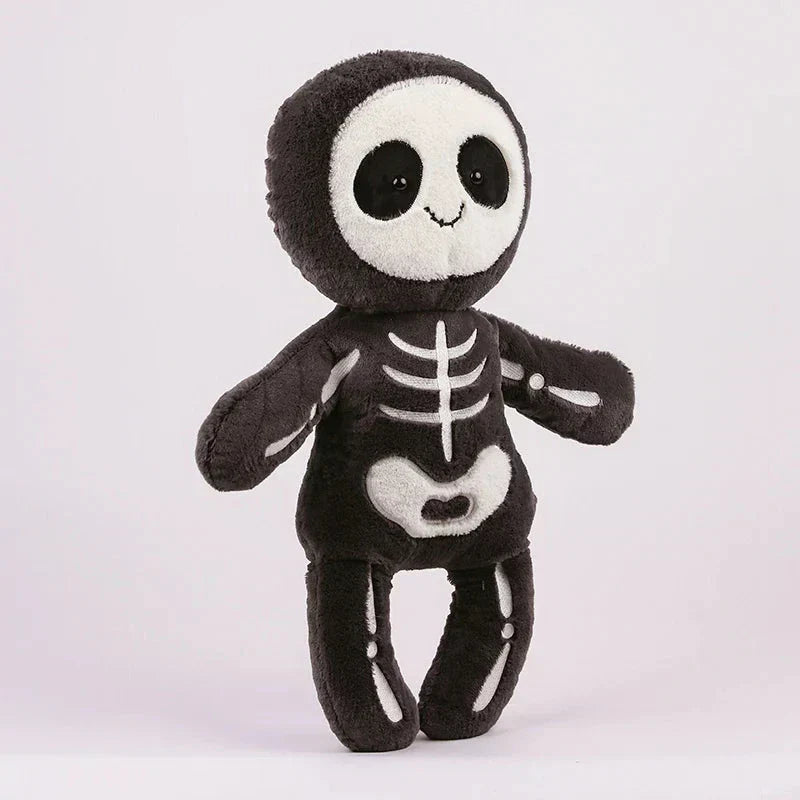 Spooky Skeleton and Mummy Soft Toys