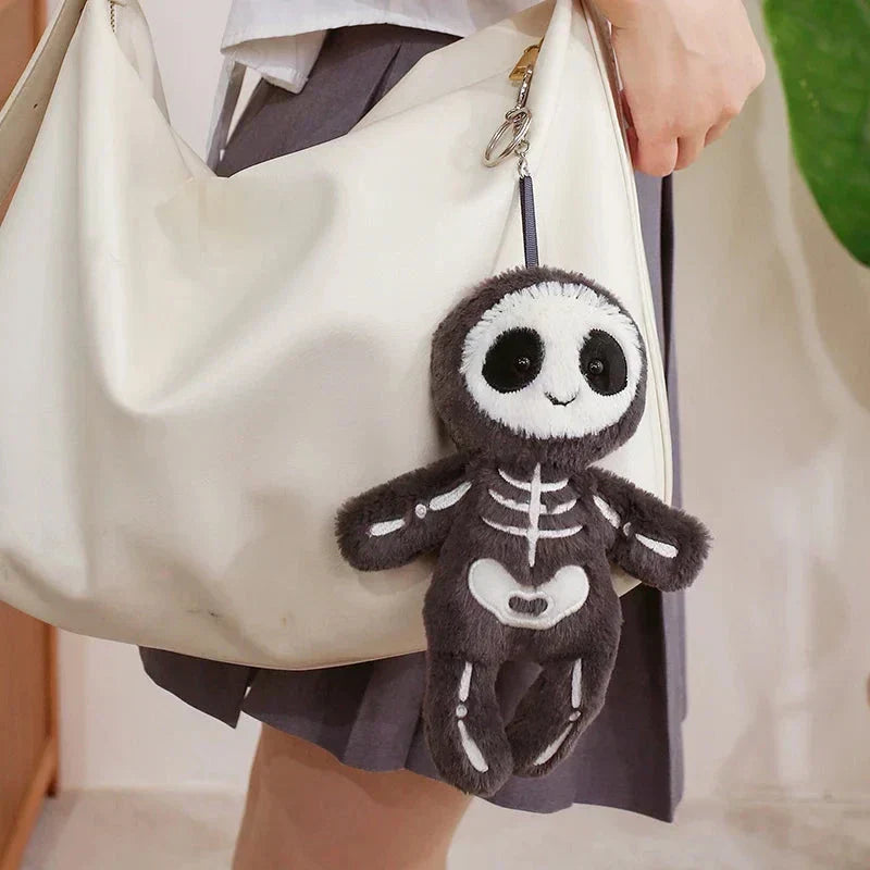 Spooky Skeleton and Mummy Soft Toys