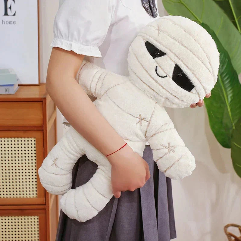 Spooky Skeleton and Mummy Soft Toys - Fesara