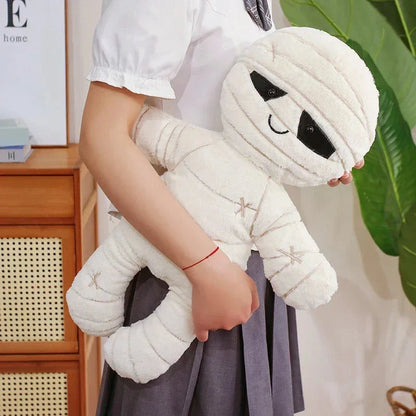 Spooky Skeleton and Mummy Soft Toys - Fesara