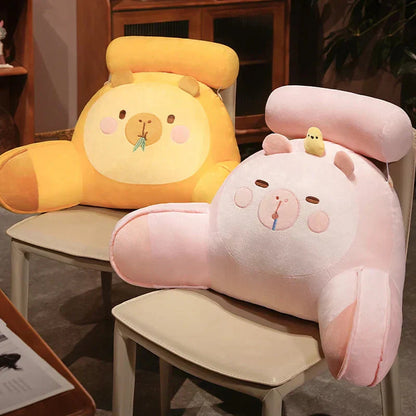 Cozy Plush Animal Throw Pillow