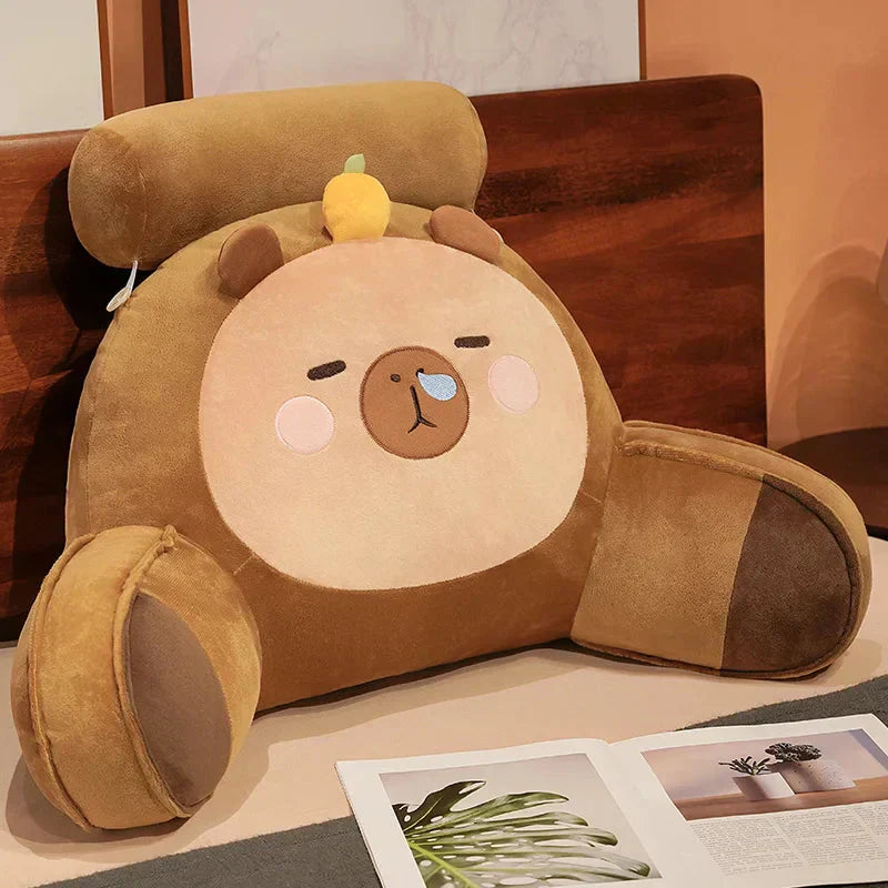 Cozy Plush Animal Throw Pillow