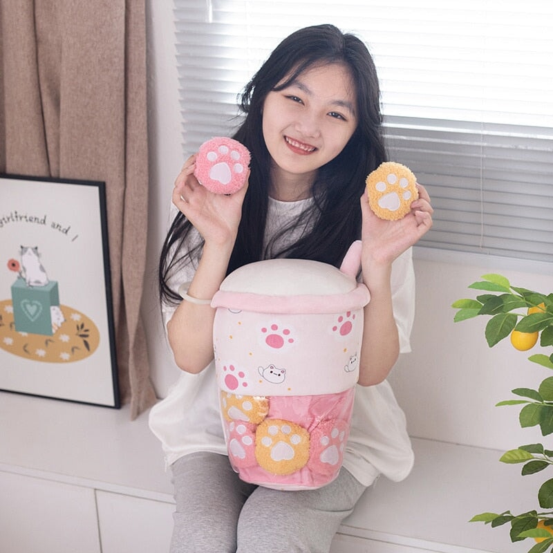 Cute Boba Dessert Soft Toy