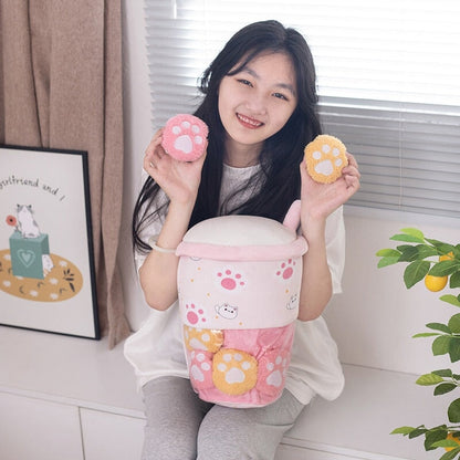 Cute Boba Dessert Soft Toy