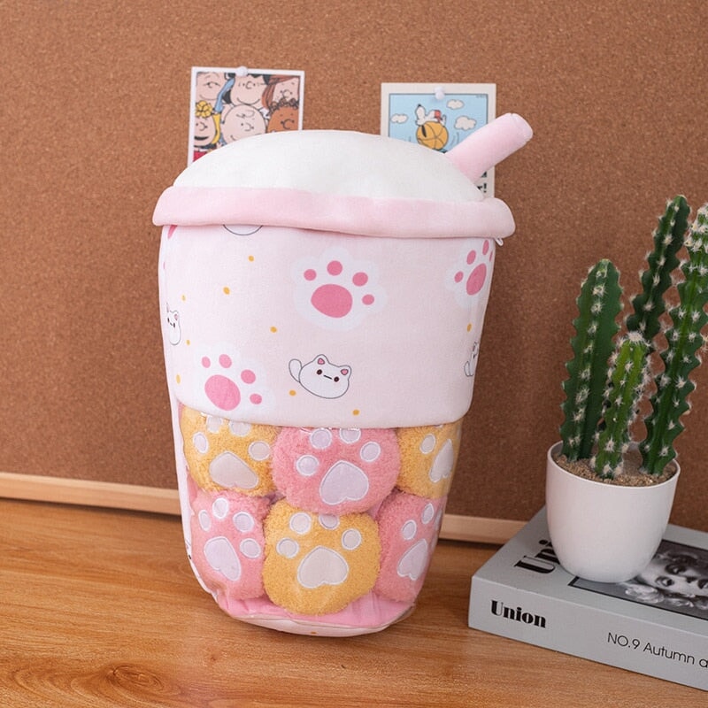 Cute Boba Dessert Soft Toy