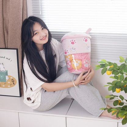 Cute Boba Dessert Soft Toy