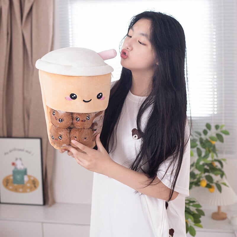 Cute Boba Dessert Soft Toy