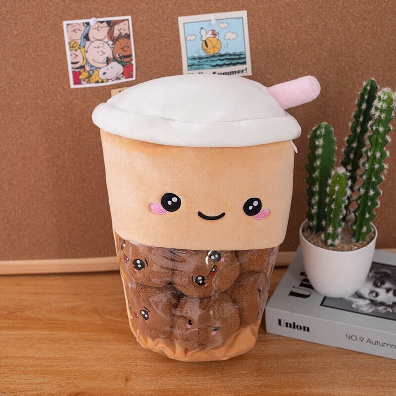 Cute Boba Dessert Soft Toy
