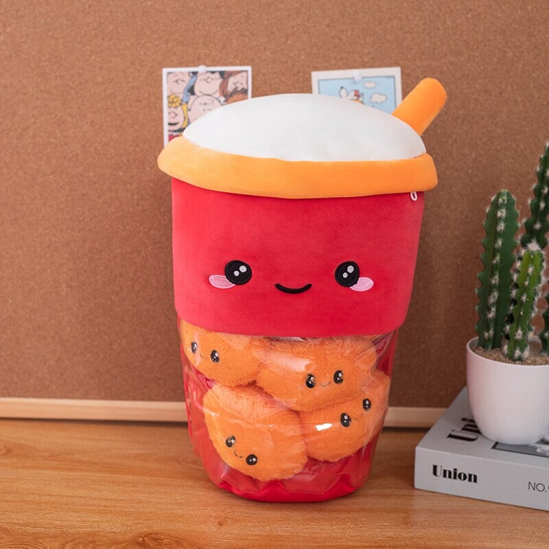 Cute Boba Dessert Soft Toy