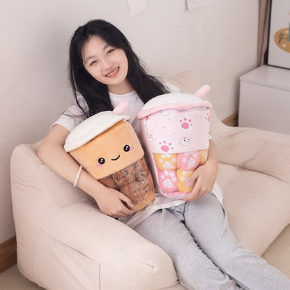 Cute Boba Dessert Soft Toy