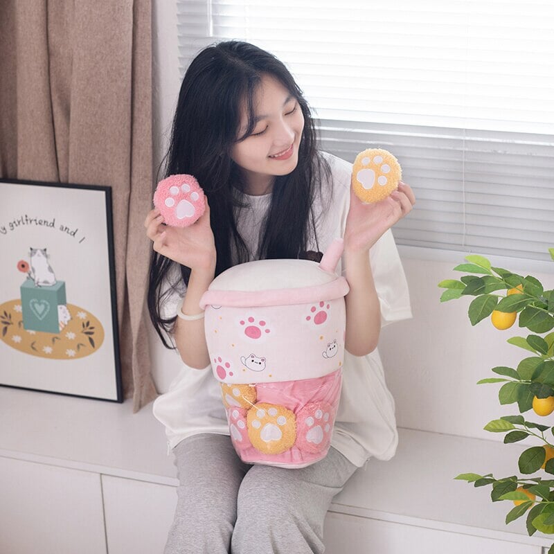 Cute Boba Dessert Soft Toy