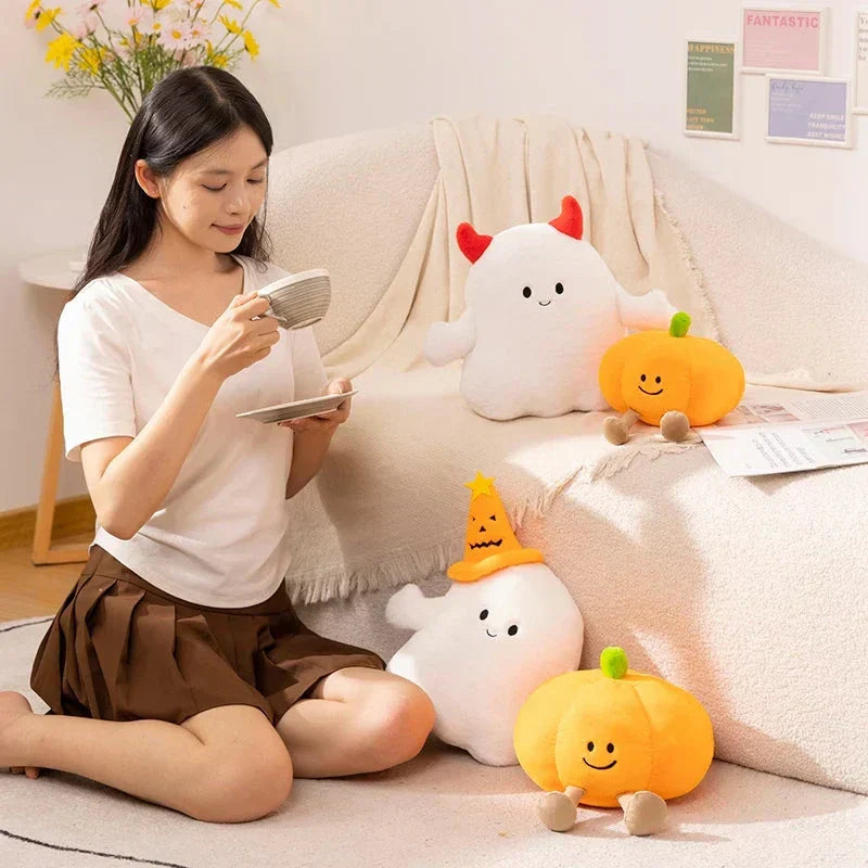 Spooky Cute Halloween Ghost Plush Toy