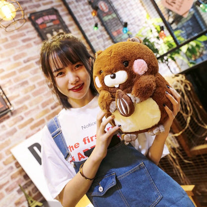 Cute Beaver Soft Plush Toys