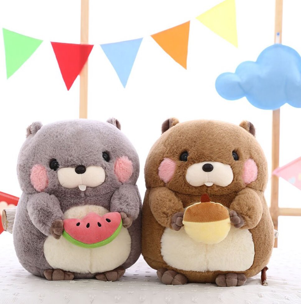 Cute Beaver Soft Plush Toys