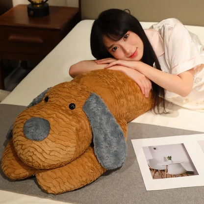 Cuddly Plush Puppy Hug Pillow