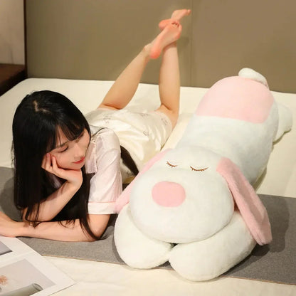 Cuddly Plush Puppy Hug Pillow