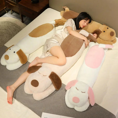 Cuddly Plush Puppy Hug Pillow
