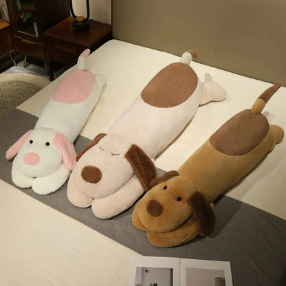 Cuddly Plush Puppy Hug Pillow