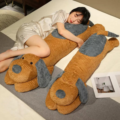 Cuddly Plush Puppy Hug Pillow