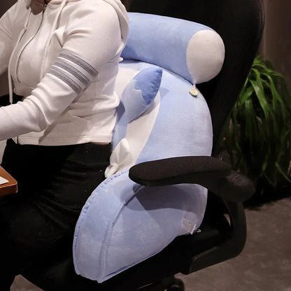 Fesara | Adorable Baby Blue Dragon Pillow Seat