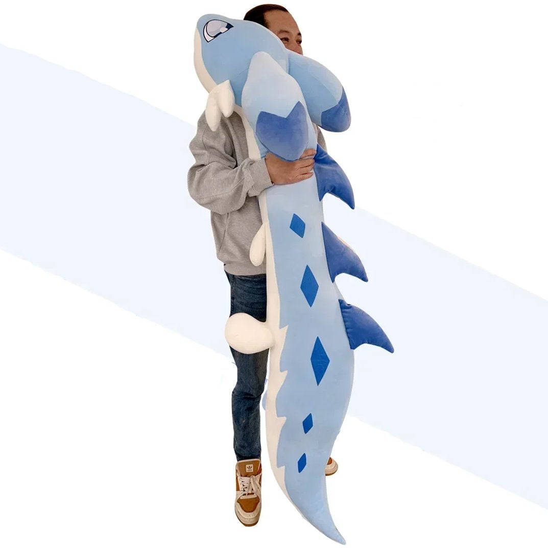 Cute Blue Dragon Soft Stuffed Animal Toy
