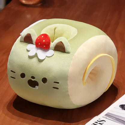 Cozy Cat Heated Plush Toy with Soft Blanket