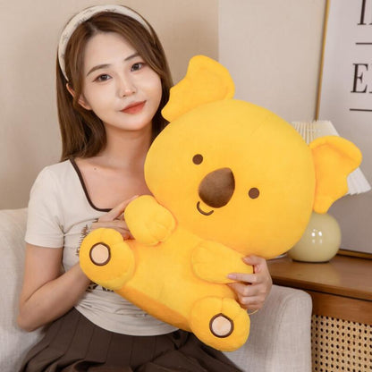 Cuddly Brown Teddy Bear Biscuit Plush
