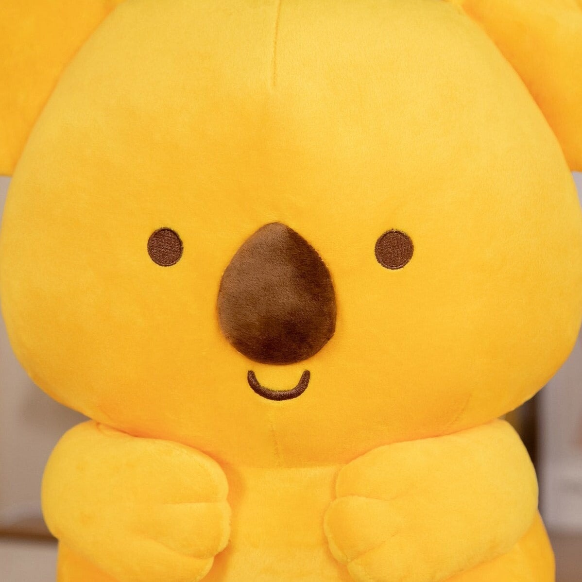Cuddly Brown Teddy Bear Biscuit Plush