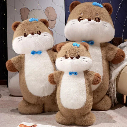 Cuddly Otter Plush Toy Blanket