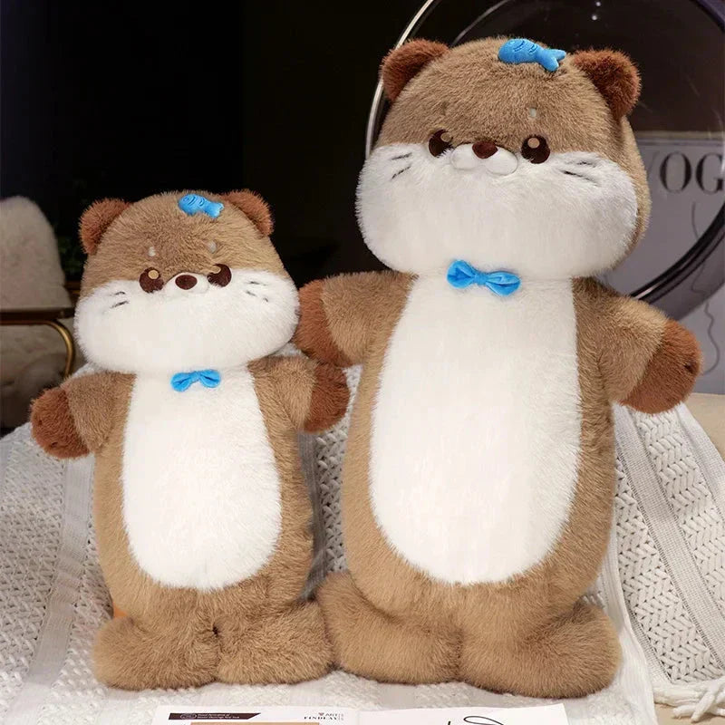 Cuddly Otter Plush Toy Blanket - Fesara