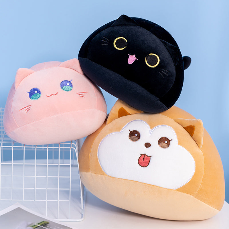 Cute Pet Plush Toys Soft Animal Friends Collection