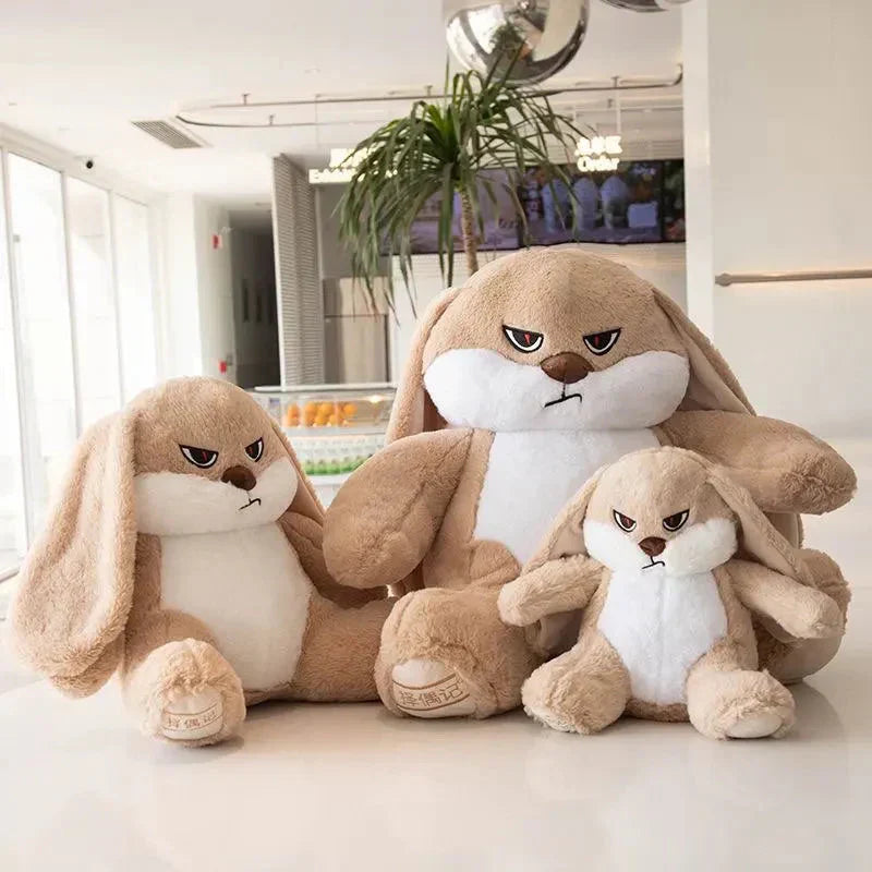 Cute Angry Bunny Soft Plush Toy