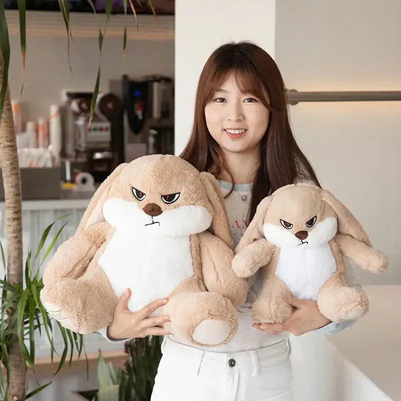 Cute Angry Bunny Soft Plush Toy