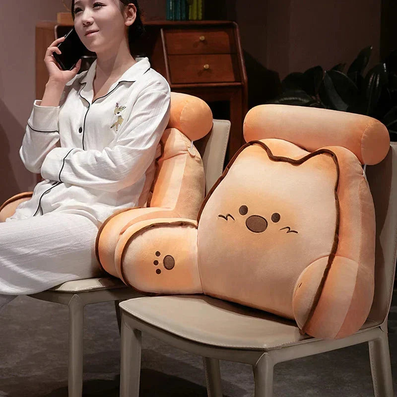 Soft Plush Pet Cushion Pillow for Cats and Dogs - Fesara